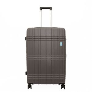 Troler mare DIELLE, ABS, ultralight, 75x49x30 +5 cm, roti duble 360, sistem inchidere TSA, + extensibil, gri antracit
