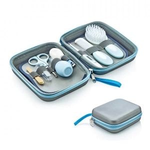 Set ingrijire bebelusi cu 9 piese BabyJem Grooming Set, Bleu