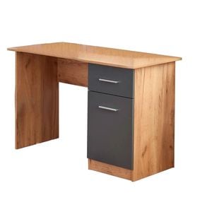 Birou HM Elmo DRIMUS, PAL, 120x55x78 cm, Stejar/Gri