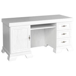 Birou VMB DRIMUS, PAL, 149x61x75 cm, Alb Antichizat