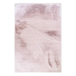 Covor Soft Line, Dreptunghiular, 80x150 cm, Roz