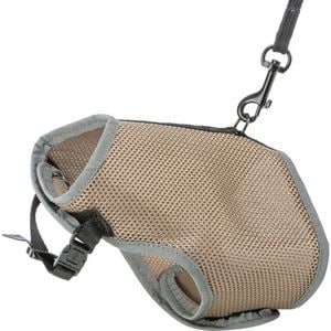 Set Ham Si Lesa Pentru Pisici Trixie, Soft, 24-42 cm/1.20 m, Taupe, 41898