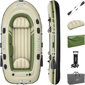 Barca Gonflabila 3 persoane Bestway Voyager 294137x46 cm, 65164