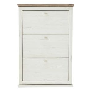 Pantofar Hom'In, 3 clape,  90x134.5x22x5 cm, Alb-Gri