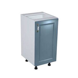 Corp inferior bucatarie SPECTRAL Zebra, 1 usa, MDF, 40 x 48 x 82 cm, albastru