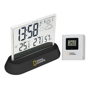 Statie meteo National Geographic 9070300, termometru, higrometru, alarma