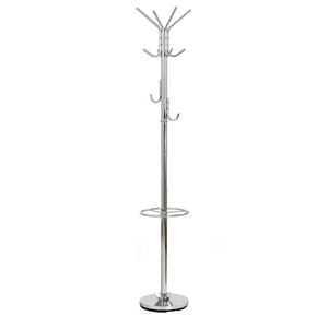 Cuier pom otel cromat HM W24, DRIMUS, 30x181 cm, Argintiu