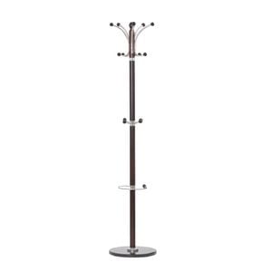 Cuier lemn 15 agatatori HM W13, DRIMUS, 38x179 cm, Wenge