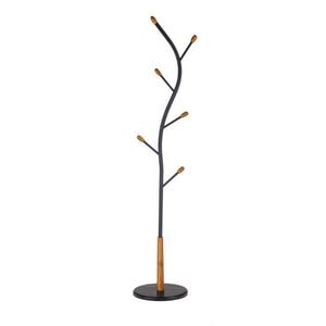 Cuier pom otel HM W45, DRIMUS, 38x186 cm, Negru