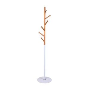 Cuier pom DRIMUS HM W53, 35x170 cm, Alb/Fag