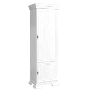 Corp biblioteca VMD1 DRIMUS, 4 polite, 2 usi, PAL, 58x40x193 cm, Alb