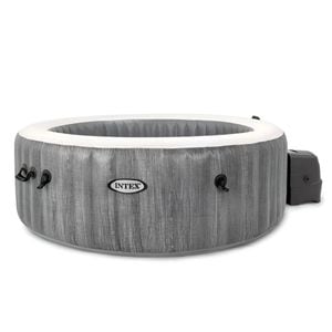 Piscina gonflabila, jacuzzi,  cu masaj, 6 locuri ,volum apa 1098 litri,  sistem iluminare LED color, 216 x 71 cm