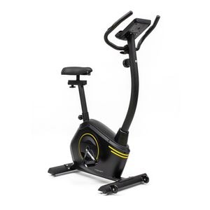 Bicicleta fitness Techfit B410N, greutate suportata 120 kg, display electronic, negru