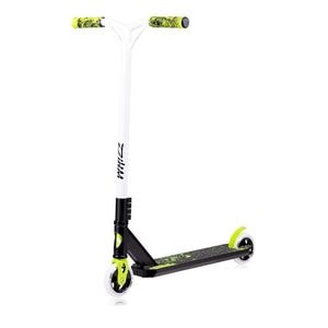 Trotineta Lionelo Whizz, Pentru Acrobatii, Rulmenti ABEC-9, Sistemul de compresie IHC 9, 20 - 100 kg, Conform EN14619, Verde/Negru