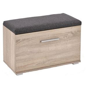 Pantofar tip taburet DRIMUS HM Lima ST2, 33 x 70 x 45 cm, PAL, bej
