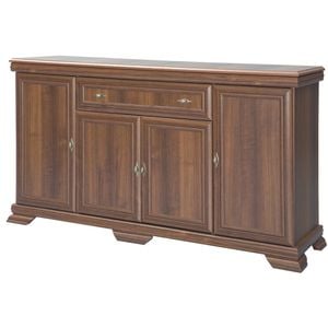 Comoda living DRIMUS VM4, 168 x 46 x 97 cm, PAL, maro