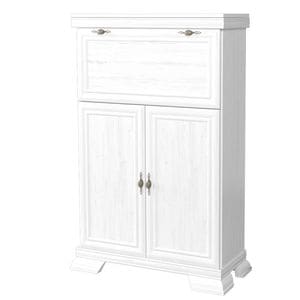 Comoda living DRIMUS VM5, 88 x 39 x 136 cm, PAL, alb