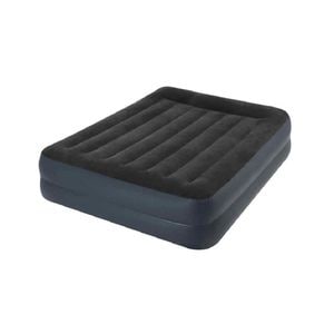 Saltea gonflabila , confectionata din vinil si poliester, tehnologia Fiber-Tech, pompa electrica, 220-240 V, 203 x 152 x 42 cm, negru