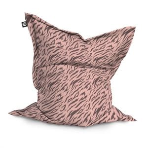 Fotoliu Updeco Puf Bean Bag tip Perna, impermeabil, indoor/outdoor, sac interior, 115 x 150 x 25 cm, Tigre Soft Pink