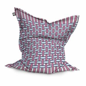 Fotoliu Updeco Puf Bean Bag tip Perna, impermeabil, indoor/outdoor, sac interior, 115 x 150 x 25 cm, Paloma