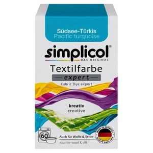 Vopsea textile, HEITMANN, Simplicol Expert, albastru pacific, 150 gr