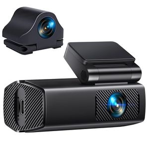 Camera auto de bord duala EUKI X11 4K WiFi, Night Vision, 170, aplicatie dedicata, G-sensor si monitorizare parcare