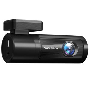 Camera auto de bord Wolfbox i105 4K+1080P, WiFi, Night Vision, 170, GPS, aplicatie dedicata, G-sensor si monitorizare parcare