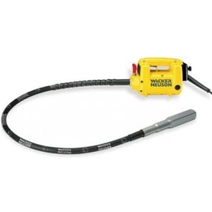 Vibrator beton HMS model M2500 WACKER NEUSON cu ax flexibil de 9m si cap vibrare 65mm, tensiune de alimentare 230V