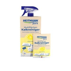 Solutie anticalcar pure HEITMANN Citrus, Sticla 500 ml + plic 25g
