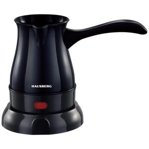 Ibric electric pentru cafea Hausberg HB-3810NG, Putere 600W, Capacitate 500 ml, Negru