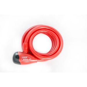 Cablu antifurt Good Bike Cable Lock, cu 2 chei, otel, 12x1500mm