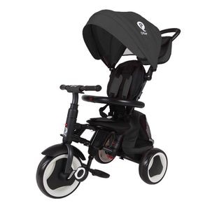 Tricicleta  Qplay pliabila Rito PLUS, Negru