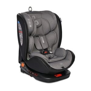 Scaun auto pentru copii Lorelli Ares, Isofix, i-Size, rotativ 360 grade, 40-150 cm, 0 luni-12 ani, Grey