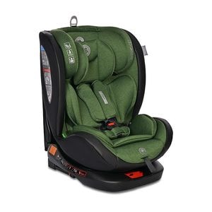 Scaun auto pentru copii Lorelli Ares, Isofix, i-Size, rotativ 360 grade, 40-150 cm, 0 luni-12 ani, Green