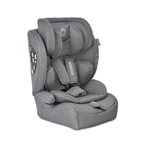 Scaun auto pentru copii Lorelli Adventure, i-Size, R129, 15 Luni-12 Ani, 76-150 cm, tetiera reglabila pe inaltime, sistem de protectie impact lateral, cotiere, calitate premium, Grey