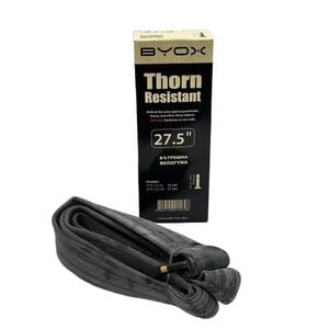 Camera bicicleta anti-pana BYOX Butyl Thorn, 27.5 x 2.10 - 2.25", AV40