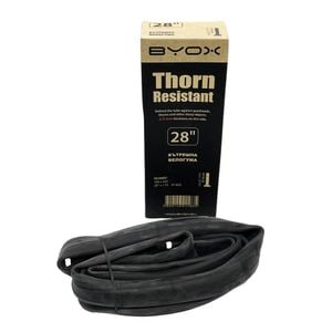 Camera bicicleta anti-pana BYOX Butyl Thorn, 700 x 45 C, 28 x 1.75 - 2.125", AV40
