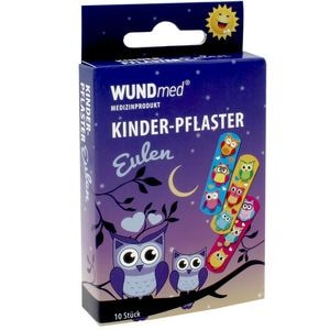 Plasturi pentru copii WUNDMED Bufnita, 10 buc