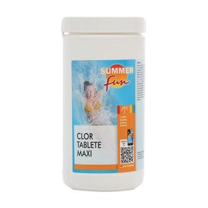 Tablete clor maxi, Summer Fun, pentru dezinfectia apei din piscina, 1 kg