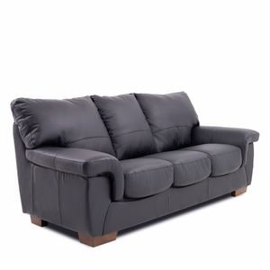 Canapea extensibila Berlin, 3 locuri, 215 x 100 x 95 cm, negru