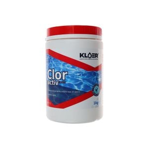 Clor activ granule Kloer, pentru apa piscina, 1 kg