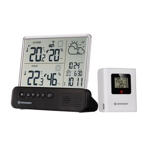 Statie meteo Bresser Translucidus NV, termometru, higrometru, barometru