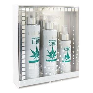 Set produse ingrijire cu ulei organic din seminte de canepa pentru par  Abril et Nature (Sampon 250 ml, Masca 200 ml, Ser 100ml)