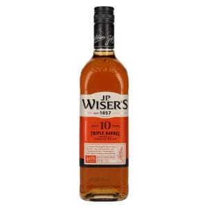 Whiskey Canadian J.P. Wiser's ,10 Ani, Triple Barrel, 40%, 0.7L 