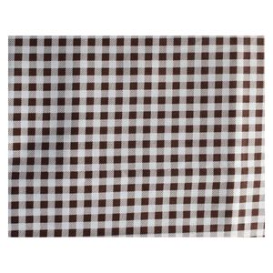 Fata de masa SAH alb si maron HouseXL CASA GINO, bumbac 100%, 125x140 cm, masa 4 persoane