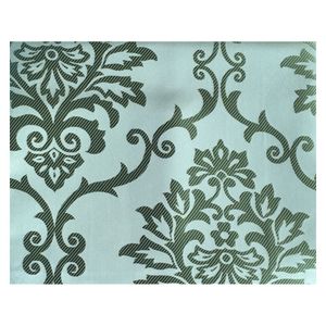 Fata de masa din Brocart (matase) cu motive florale HouseXL CASA GINO, alb si auriu, 125x140 cm, masa 4 persoane