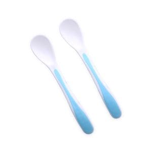 Set 2 lingurite cu suport Lorelli, 6 luni+, Blue