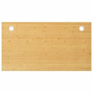 Blat de birou vidaXL, 100x60x4 cm, bambus