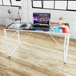 Birou Dreptunghiular vidaXL, cu Model Unic, 120x60x75 cm
