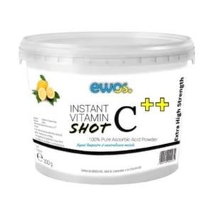 Agent limpezire apa piscina, Vitamina C pudra/pulbere Ewos + Acid Ascorbic, Crystal Clear Shot, monodoza 300g